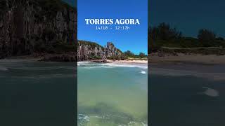 Torres-RS no Litoral Norte Gaúcho #litoralrs #turismo #torresrs #arroiodosal #sul #rotadosol #praia