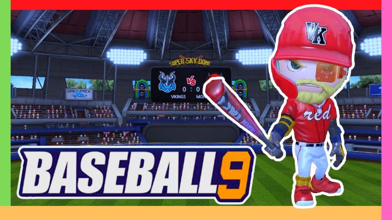 BASEBALL 9 LO MÁS RECIENTE VIDEOGAMES ANDROID GAMEPLAY TRUCOS BEISBOL