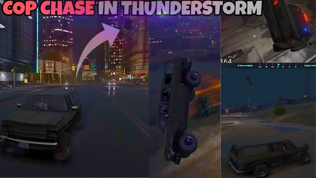 В погоне за Фликой через Шторм в Мэноре есть свои взлёты и падения | NOPIXEL 4.0 GTA RP