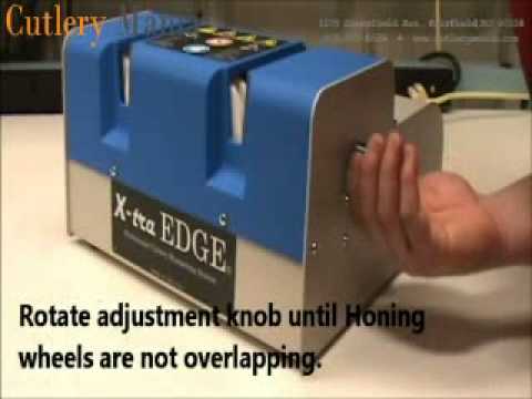 X-tra Edge Knife Sharpening System - For Up to 50 Knives Per Day