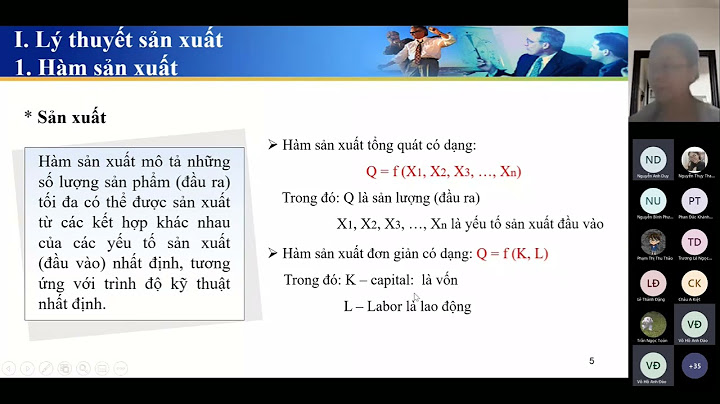 Năng suất cận biên và năng suất trung bình