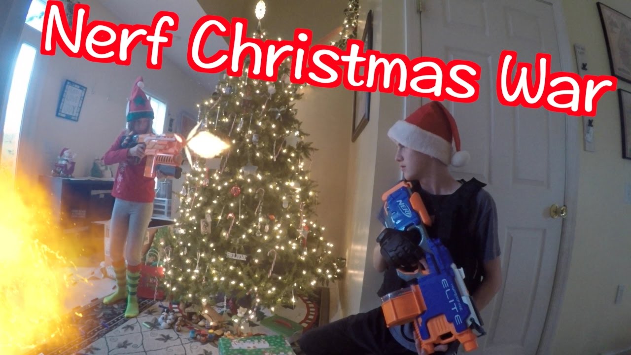 Nerf Christmas War The Last Ornament YouTube