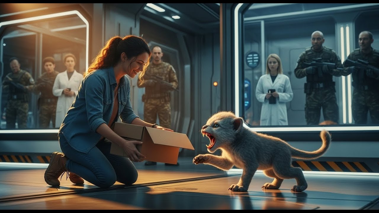 No One Could Calm the Beast Cub — Until a Human Grabbed a Carton Box