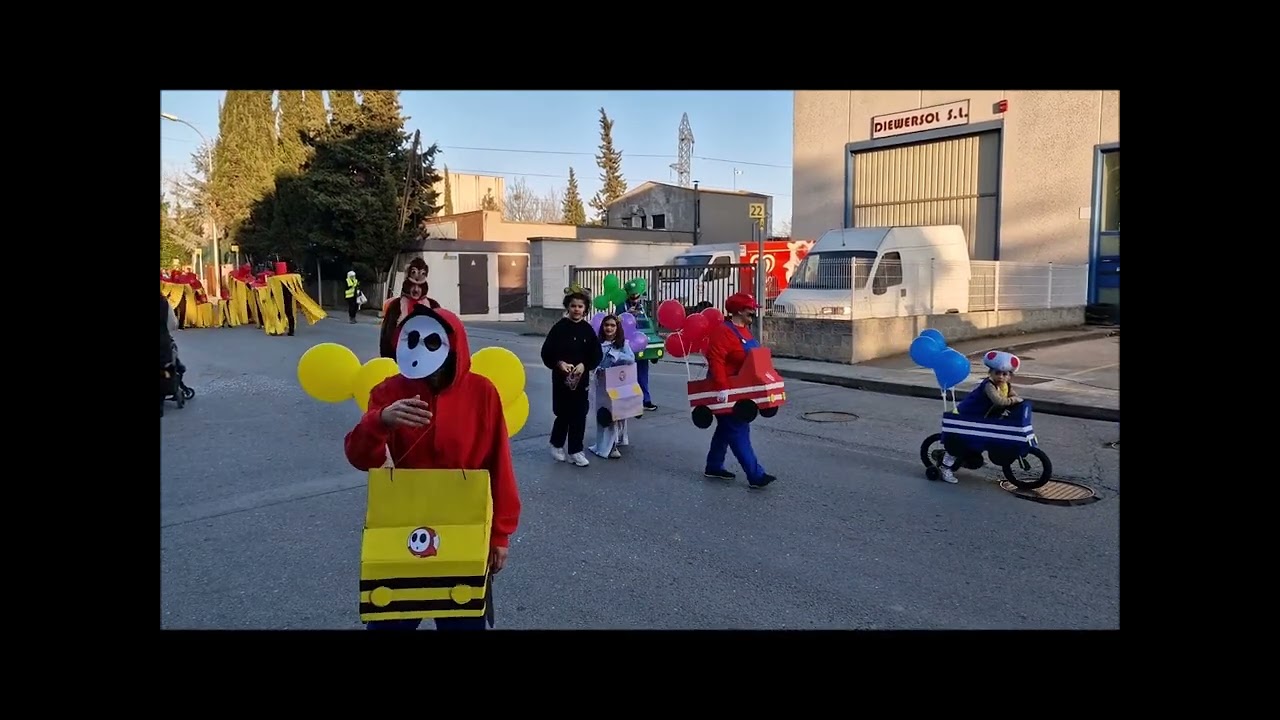 Rúa de Carnaval 2023 en MONTORNÈS del Vallès, Barcelona 18-02-23