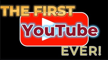 The First YouTube Video Ever