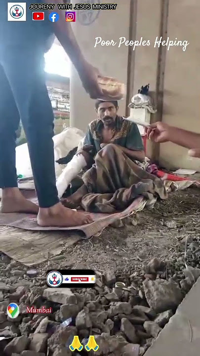 Mumbai Helping Poor Peoples #christ #humanity