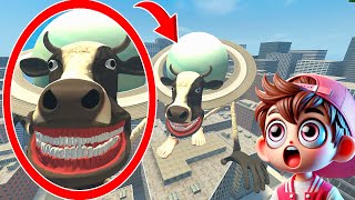 My drone CATCHES LA VACA SATURNO SATURNITA EATER SHIN TAPES in REAL LIFE in Garry's Mod