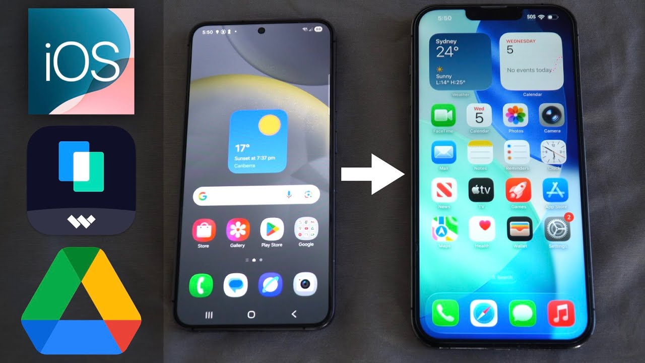 3 Ways to Transfer Data from Android to iOS! - YouTube