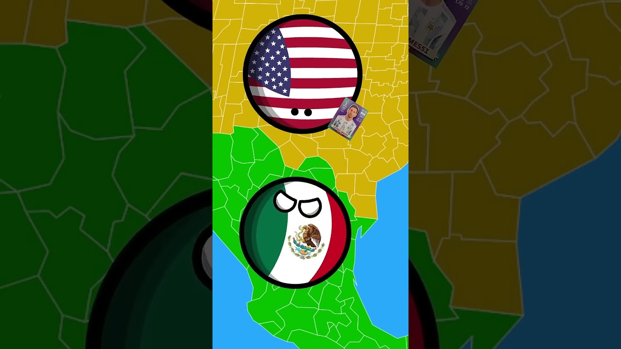 Los sobres del mundial #countryballs #polandball #latinoamerica #humor #mexico #usa #latam #mundial