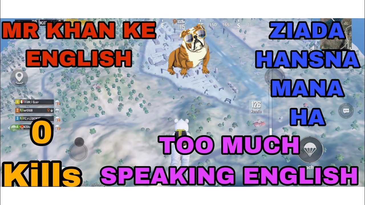 ENGLISH ONLY CHALLANGE WITH mrKHAN | ENGLISH COMES TO ME" | mrKHAN PUBG