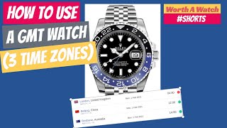 How to use a GMT watch bezel Shorts