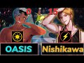 The Spike Volleyball 3x3 !! OASIS Vs Nishikawa !! 0:15 Gameplay !! The Spike 5.8.201