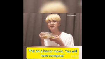 BTS reaction when you tell them that you are alone. #btsfunny #bts #btsshorts #btsarmy #btsreaction