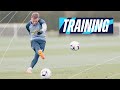 Tottenham hotspur training ahead of north london derby