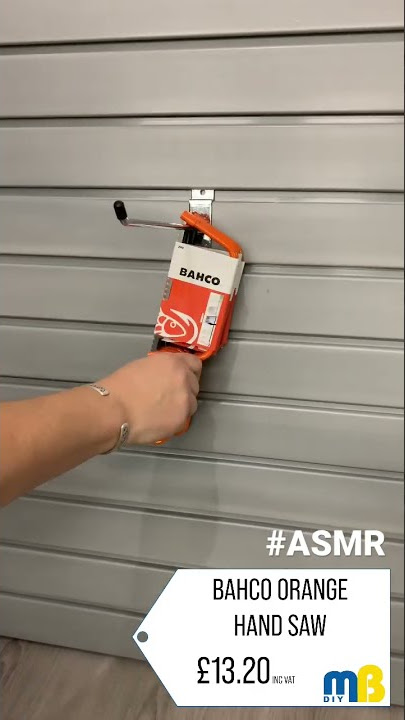 BAHCO HAND SAW #asmr