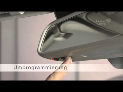 HomeLink Mercedes Instructions (German)