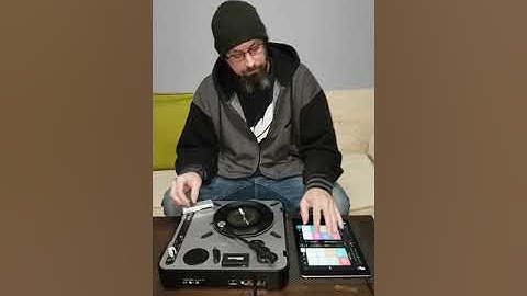 portablist portablism turntablist turntablism numark pt01 mixfader iPad
