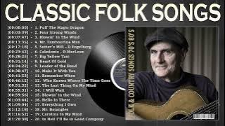 American Folk Songs ❤  Folk & Country Music 70's 80's Full Album ❤ Classic Folk Songs