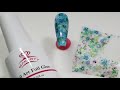 Makartt nail art foil glue gel with Daily Charme foil