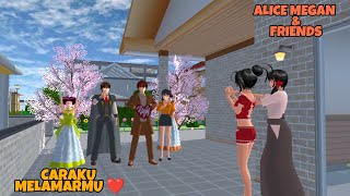 ALICE MEGAN & FRIENDS [ALICE DILAMAR KAK JOSUA] SAKURA SCHOOL SIMULATOR