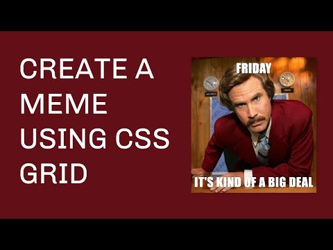 create-a-meme-using-css-grid