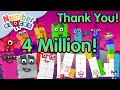 @Numberblocks- Thank You for 4 Million Subscribers!!! 🥳🎉