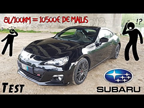 "Test" Un très bon coupé tué par les taxes "Subaru BRZ Club BVA de 2013"