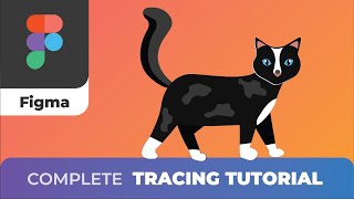 Figma TRACING Tutorial - PEN tool & Vector graphics for Beginners!