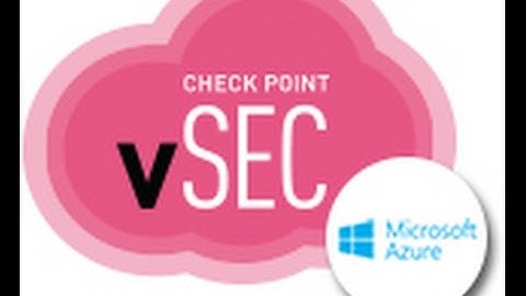 Checkpoint vSEC cluster  Deployment in azure