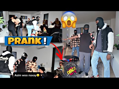 PRANK TUUGO AYAAN UBALAMIYAY FAMILKA IYO ASIM OO YAY NAXDINTA ADUUNKA SIDAAN MAFILEENIN