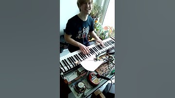 vintage clavinova YP-40 to MIDI master keyboard