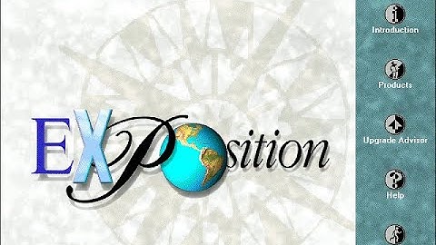 Microsoft Exposition (Windows 95 RTM - 1995 - SampleTopia)