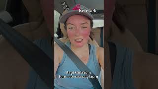 Ezgi Moladan Tenis Bir Yaşam Biçimi Paylaşımı