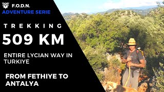 Trekking 509 km - The Entire Lycian Way in Turkiye - Adventure Serie