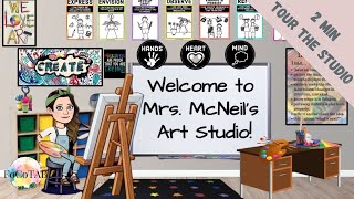 2 Minute Art Studio Tour, Part 1