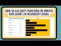 HOW TO USE REPT FUNCTION IN EXCEL TO CREATE BAR CHART