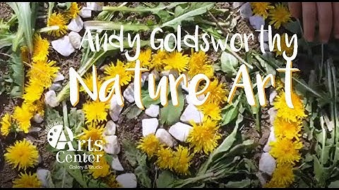 Andy Goldsworthy-inspired Nature Art | Art Project for Kids