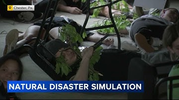 Disaster simulation prepares Widener nursing students for emergency response situations
