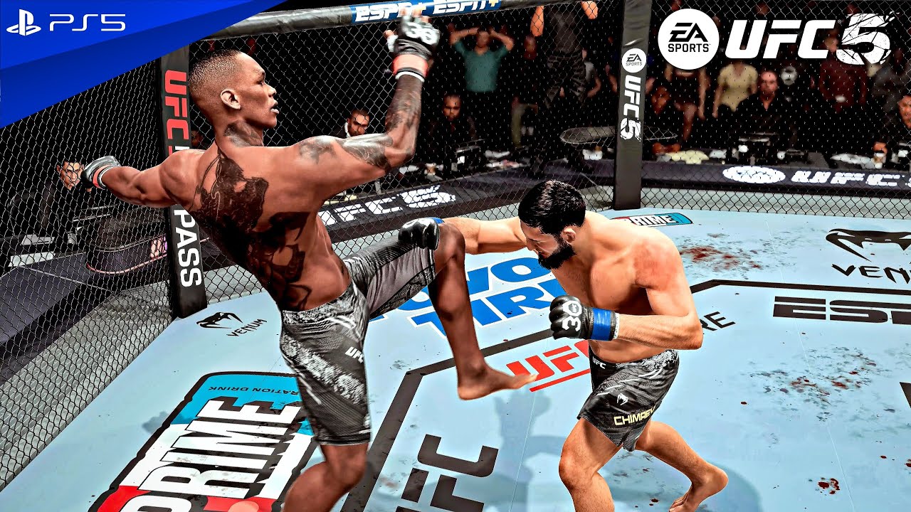 UFC 5 - Israel Adesanya vs. Khamzat Chimaev - Legendary Fight