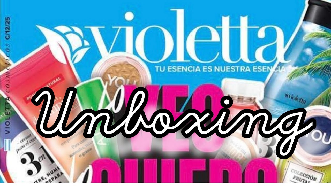 UNBOXING VIOLETTA CAMPAÑA 12/2025 