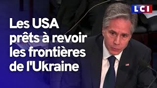 Washington prêt à négocier les frontières de l'Ukraine