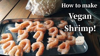 Vegan Shrimp that tastes, feels and smells like real thing. Gluten free, Soy free.　ヴィーガン海老　えび　エビ　素蝦