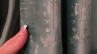 Комплект готовых штор бархат, мрамор в зелёном цвете screenshot 4