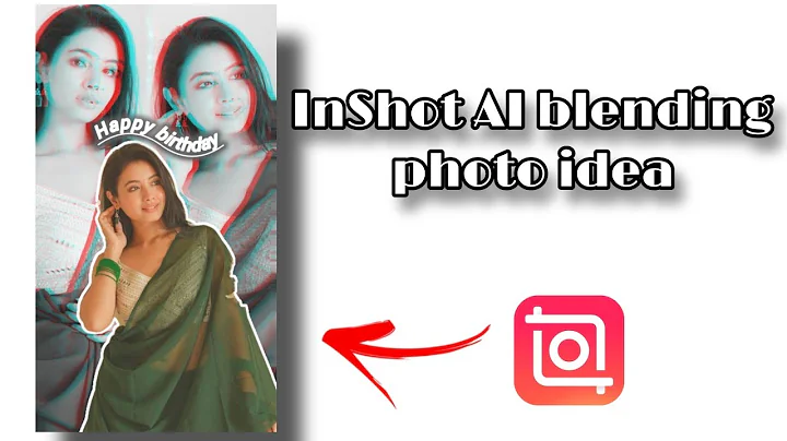 InShot AI blending photo editing 🥰| InShot cutout photo editing  @SejalBharwad-sb