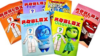 [💓Paper diy 💓] ROBLOX x INSIDE OUT 2 Blind Bags unboxing! | asmr| Tutorial