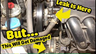 Oil leaking on alternator /  People fail to fix till alternator FAILS