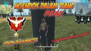 BUG NGENDOK DALAM TIANG DI PEAK , PUSH RANK AUTO MASTER | FREE FIRE