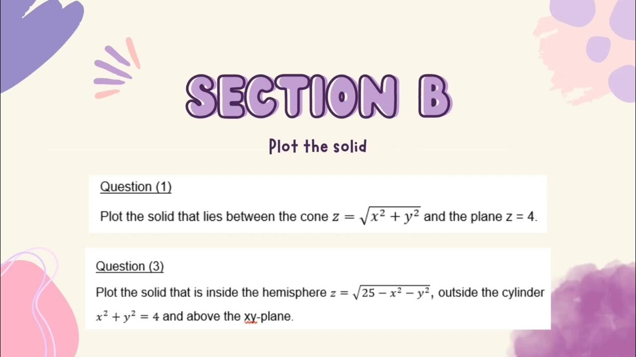 MAT491 LAB ASSIGNMENT INDIVIDUAL YouTube