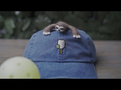 Pickleball Hat | Stop Motion | The Hungry Sloth