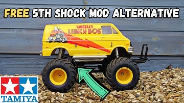 Free 5th Shock Mod Alternative for Tamiya Lunchbox. CW-01 Mods.